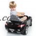 Goplus mercedes benz sls r/c mp3 kids ride on car electric battery toy Black   